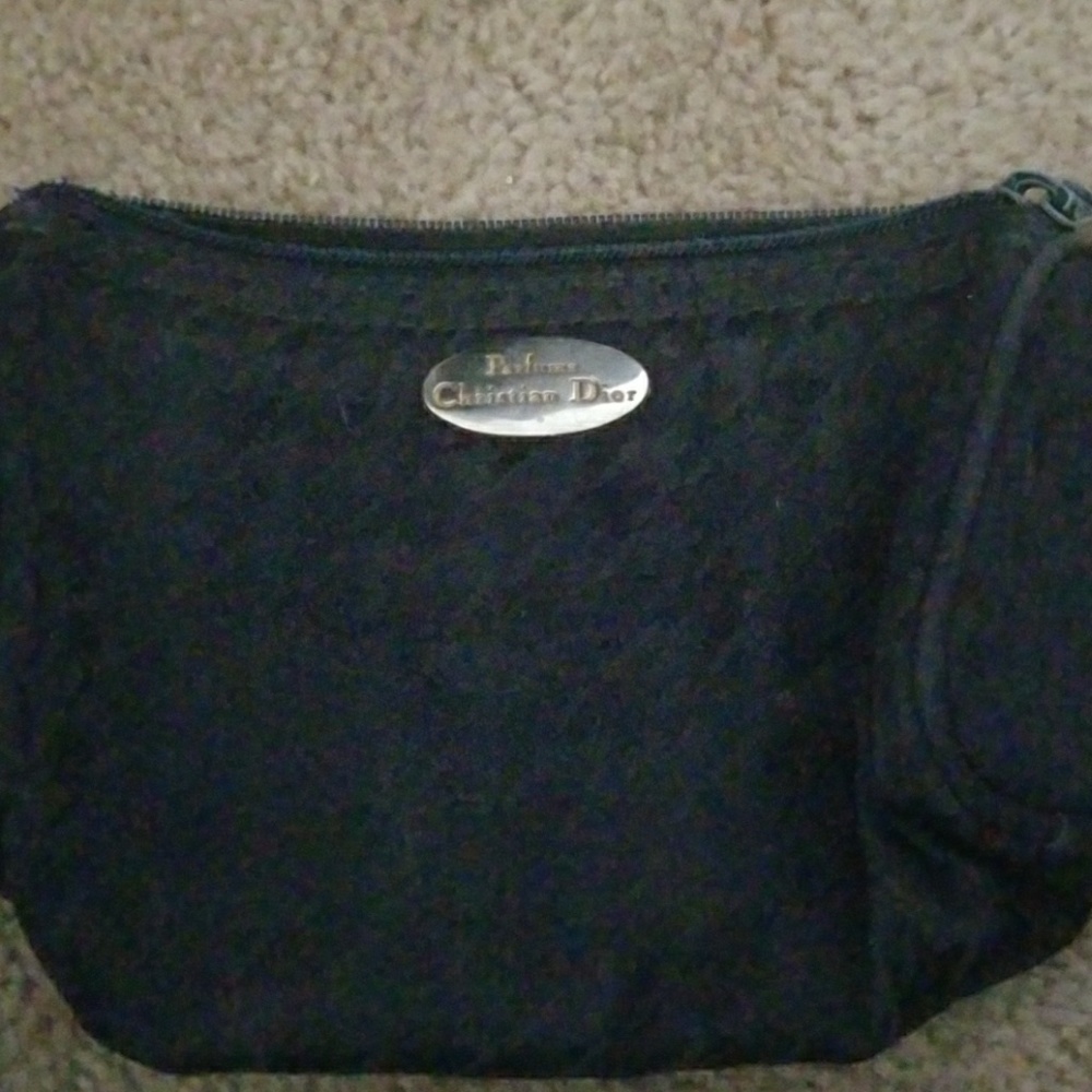 Christian dior makeup bag